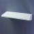 AKW Small Polypropylene Shelf 215mm Wide - White