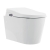 AKW Wall Hung Toilet Pan with Duo Fix Frame and Cistern + Bottom-Entry Bidet Consilio Seat and Lid