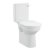 AKW Navlin Doc M Raised Height Close Coupled Toilet with Lever Cistern 650mm Projection - Excluding Seat