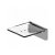 AKW Onyx Square Soap Dish Wall Mounted - Chrome