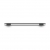 AKW Onyx Duo Straight Grab Rail 600mm Length - Black/Chrome | Thumbnail Image