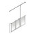 AKW Option Z 900 Shower Screen 1850mm Wide - Right Handed