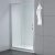 April Identiti Sliding Shower Door 1400mm Wide - 8mm Glass