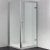 April Identiti Hinged Shower Door 760mm Wide - 8mm Glass