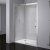 April Prestige LH Sliding Shower Door - 1400mm Wide - 8mm Glass