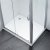 April Rectangular Shower Tray 800mm x 700mm - Stone Resin