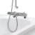 Aqualisa Midas 110 Bath Shower Mixer with Shower Kit and Adjustable Head