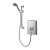 Aqualisa Quartz 10.5kW Electric Shower with Adjustable Height Head - Chrome