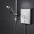 Aqualisa Quartz 8.5kW Electric Shower with Adjustable Height Head - Chrome