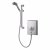 Aqualisa Quartz 9.5kW Electric Shower with Adjustable Height Head - Chrome