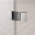 Aqualux Aquarius 6 Hinged Door Shower Enclosure 900mm x 900mm with Shower Tray - 6mm Glass
