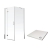 Aqualux Aquarius 6 Hinged Door Shower Enclosure 760mm x 760mm with Shower Tray - 6mm Glass