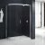 Aquashine 1-Door Offset Quadrant Shower Enclosure 900mm x 760mm - 6mm Glass