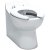 Arley School Infant Back To Wall Toilet 486mm Projection - Open Ring Seat