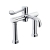 Armitage Shanks Markwik 21 Plus Thermostatic Pillar Mounted Basin Mixer with Lever Fixed Spout | Thumbnail Image
