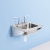 Armitage Shanks Markwik Kitchen Sink High Neck Pillar Taps - Chrome | Thumbnail Image