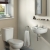 Armitage Shanks Sandringham 21 Wall Hung Basin 450mm Wide - 2 Tap Hole | Thumbnail Image