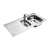 Armitage Shanks Sandringham Single Lever Kitchen Sink Mixer Tap - Chrome