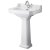 Bayswater Fitzroy Basin with Full Pedestal 560mm Wide 1 Tap Hole