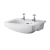 Bayswater Fitzroy Semi Recessed Basin 560mm Wide - 2 Tap Hole