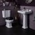 Bayswater Fitzroy Comfort Height Close Coupled Toilet with Lever Cistern (excluding Seat)