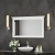 Bayswater Flat Bathroom Mirror 1200mm Wide - Pointing White | Thumbnail Image