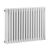Bayswater Nelson 3-Column Horizontal Radiator 600mm High x 786mm Wide White