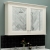 Bayswater Pointing White Bathroom Cabinet 750mm High x 1050mm Wide | Thumbnail Image