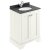 Bayswater Pointing White 2-Door Vanity Unit 600mm Wide (Excluding Basin)
