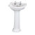 Bayswater Porchester Basin with Full Pedestal 500mm Wide 2 Tap Hole