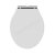 Bayswater Porchester Traditional Soft Close Toilet Seat - White