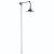 Bayswater Standard Rigid Riser Shower Kit with Fixed Head Chrome