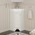 Bayswater Traditional 600mm 1-Door Floor Standing Corner Vanity Unit | Thumbnail Image