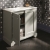 Bayswater Pointing White 2-Door Vanity Unit 800mm Wide (Excluding Basin)
