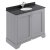 Bayswater Traditional 1000mm 2-Door Floor Standing Vanity Unit