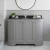 Bayswater Traditional Curved 1200mm 4-Door Floor Standing Vanity Unit | Thumbnail Image