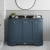 Bayswater Traditional Curved 1200mm 4-Door Floor Standing Vanity Unit | Thumbnail Image