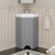 Bayswater Traditional 600mm 1-Door Floor Standing Corner Vanity Unit | Thumbnail Image