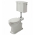 Bayswater Victrion Low Level Pan with Lever Cistern and Flush Pipe White - Excluding Seat