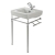 Bayswater Victrion Basin with Wash Stand 640mm Wide - 1 Tap Hole