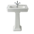 Bayswater Victrion Basin with Full Pedestal 640mm Wide - 1 Tap Hole