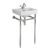 Bayswater Westcott Basin with Frame 550mm Wide - White | Thumbnail Image
