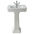 Bayswater Westcott Basin with Full Pedestal 550mm Wide - 1 Tap Hole | Thumbnail Image