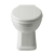 Bayswater Westcott Close Coupled Toilet with Lever Cistern - Soft Close Seat (Brushed Brass Seat Hinges) | Thumbnail Image