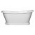 Bayswater Double Ended Freestanding Bath 1700mm x 750mm - White