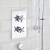 Bristan 1901 Dual Concealed Mixer Shower with Shower Kit