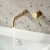 Bristan Altum Basin Mixer Tap Wall Mounted - Brushed Brass | Thumbnail Image