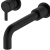Bristan Altum Basin Mixer Tap Wall Mounted - Black | Thumbnail Image