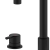 Bristan Altum 3-Hole Basin Mixer Tap Deck Mounted - Black | Thumbnail Image