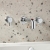 Bristan Altum 3-Hole Basin Mixer Tap Wall Mounted - Chrome | Thumbnail Image